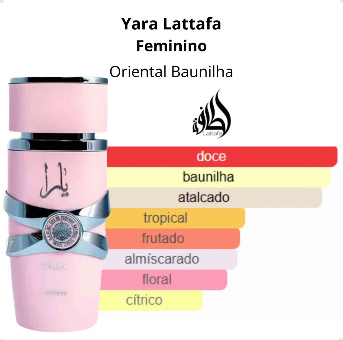 Yara -  Lattafa - 100ml EDP (original)