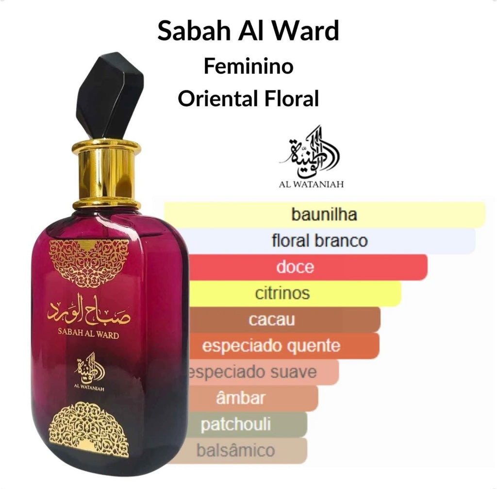 Sabah Al Ward - Al Wataniah. 100ml EDP (original)